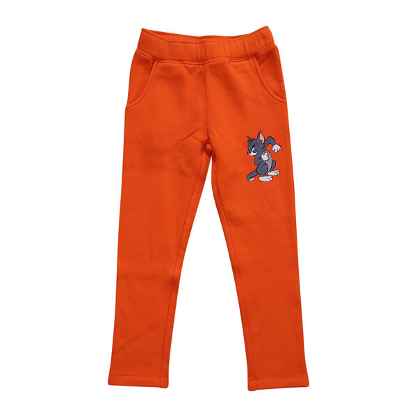 Platinum sports Kids winter clothing’s Set Orange (Sweat shirt and sweat pant Boys)