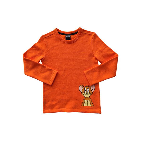 Platinum sports Kids winter clothing’s Set Orange (Sweat shirt and sweat pant Boys)