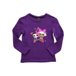 Platinum Sports Kids Winter Clothing’s Set Violet (Sweat shirt and sweat pant Girls)