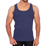 Men’s Ribbed Vest Platinum Sports