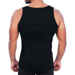 Men’s Ribbed Vest Platinum Sports