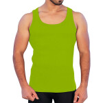 Men’s Ribbed Vest Platinum Sports