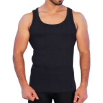 Men’s Ribbed Vest Platinum Sports