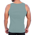 Men’s Ribbed Vest Platinum Sports