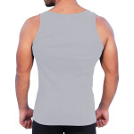Men’s Ribbed Vest Platinum Sports