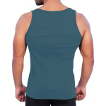 Men’s Ribbed Vest Platinum Sports