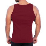 Men’s Ribbed Vest Platinum Sports