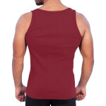 Men’s Ribbed Vest Platinum Sports
