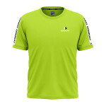 Men’s Regular Fit Sleeve Stripe T-Shirt Neon Green