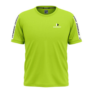 Men’s Regular Fit Sleeve Stripe T-Shirt Neon Green