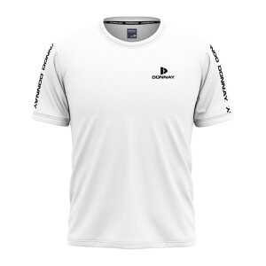 Men’s Regular Fit Sleeve Stripe T-Shirt Plain White