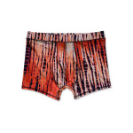 Sublimation Printed Men’s Trunk Animal Skin Orange