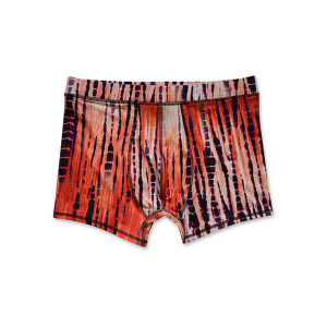 Sublimation Printed Men’s Trunk Animal Skin Orange
