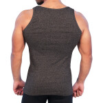 Men’s Ribbed Vest Platinum Sports