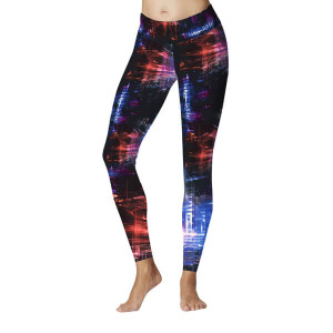 Be Fit Sports Legging City Lights Design